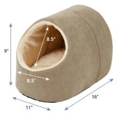 Frisco Cave Covered Cat & Dog Bed -Frisco 113300 PT3. AC SS1800 V1627581159