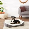 Frisco Sherpa Rectangular Bolster Dog Bed -Frisco 129483 MAIN. AC SS1800 V1566334977