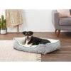 Frisco Sherpa Rectangular Bolster Cat & Dog Bed -Frisco 144851 MAIN. AC SS1800 V1568843576