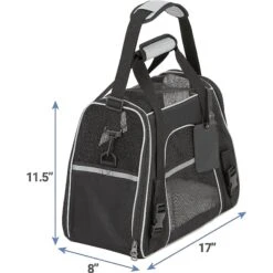 Frisco Basic Dog & Cat Carrier Bag, Black -Frisco 144985 PT3. AC SS1800 V1569025506