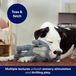 Frisco Wolf Muscle Plush Squeaky Dog Toy -Frisco 147082 PT5. AC SS1800 V1691776574