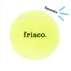 Frisco Fetch Squeaky Tennis Ball Dog Toy -Frisco 152803 PT2. AC SS1800 V1691776693