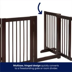 Frisco Deluxe Configurable 4-Panel Wood Dog Gate 12 Frisco Deluxe Configurable 4-Panel Wood Dog Gate -Frisco 156793 PT3. AC SS1800 V1666119014
