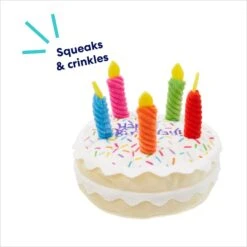 Frisco Birthday Cake Plush Squeaky Dog Toy 10 Frisco Birthday Cake Plush Squeaky Dog Toy -Frisco 162839 PT2. AC SS1800 V1695670718