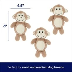 Frisco Monkeys In Tree Hide & Seek Puzzle Plush Squeaky Dog Toy Refills -Frisco 174768 PT1. AC SS1800 V1691784249