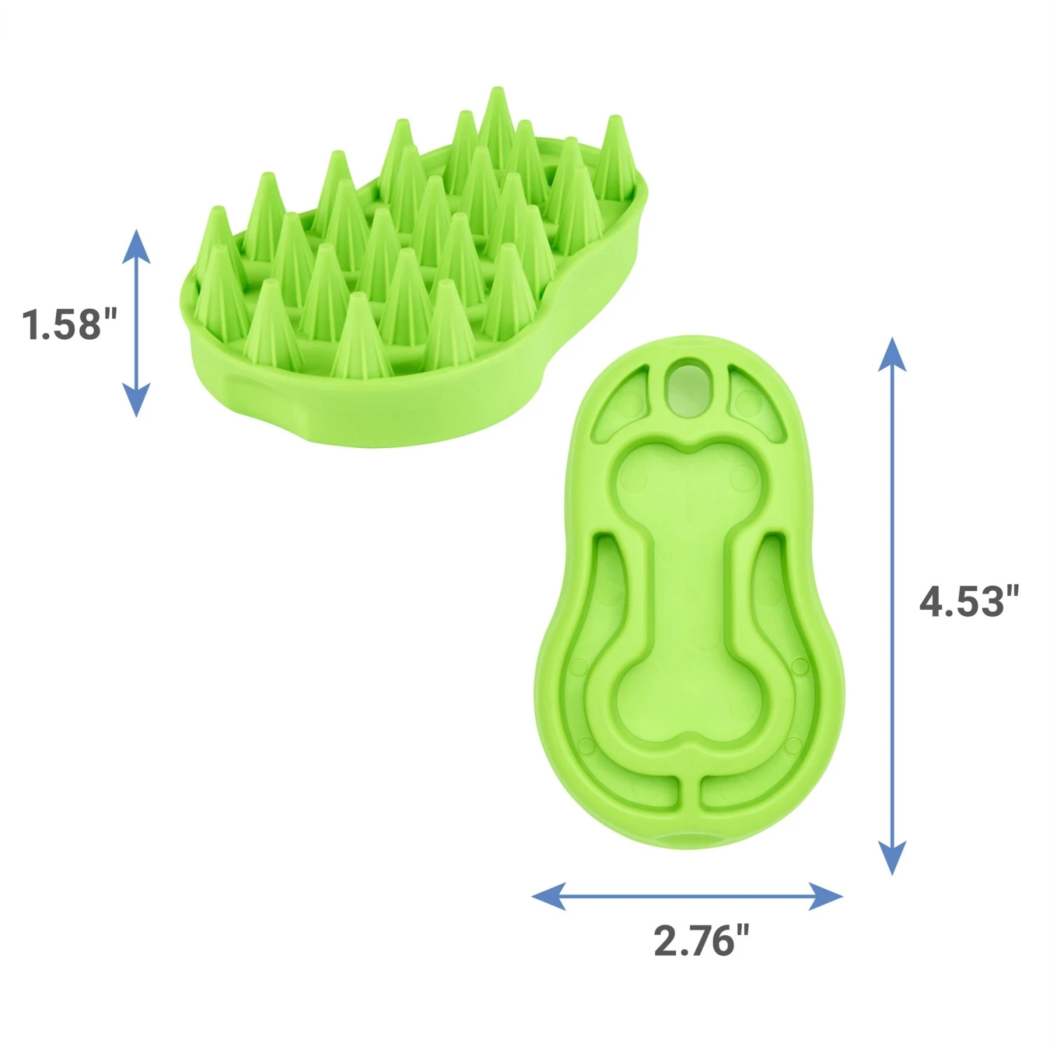 Frisco Bone Dog Curry Brush 4 Frisco Bone Dog Curry Brush - Image 2