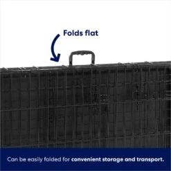 Frisco Fold & Carry Single Door Collapsible Wire Dog Crate & Mat Kit -Frisco 212620 PT3. AC SS1800 V1667229308