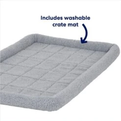 Frisco Fold & Carry Single Door Collapsible Wire Dog Crate & Mat Kit -Frisco 212620 PT5. AC SS1800 V1671718797