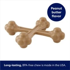 Frisco Peanut Butter Flavor Tough Nylon Dog Chew Toy 10 Frisco Peanut Butter Flavor Tough Nylon Dog Chew Toy -Frisco 213436 PT2. AC SS1800 V1692019767