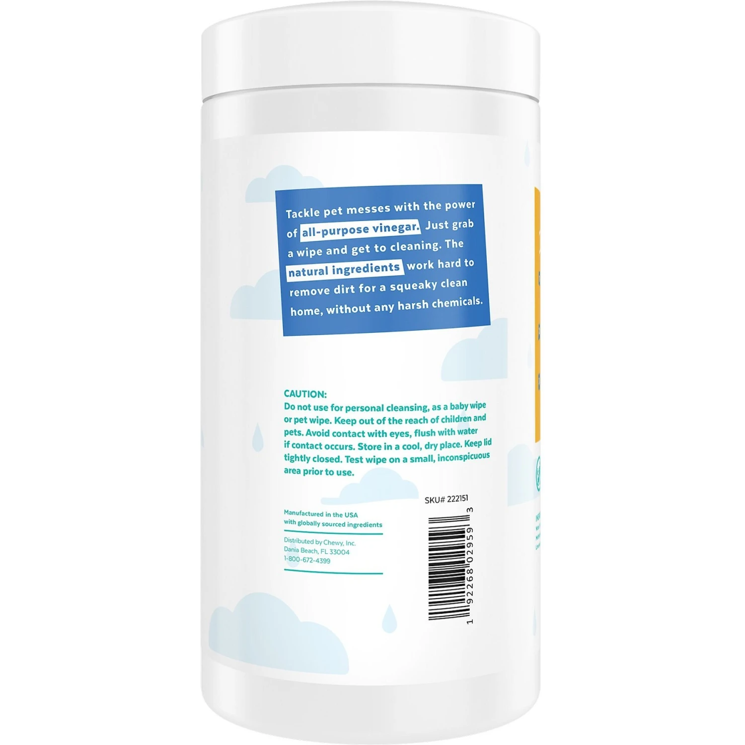 Frisco Vinegar Cleaning Wipes, 70 Count 5 Frisco Vinegar Cleaning Wipes, 70 Count - Image 3