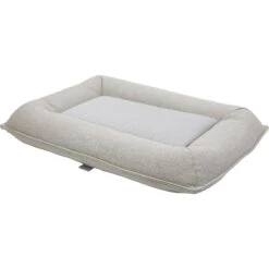 Frisco Orthopedic Personalized Bolster Dog Bed W/Removable Cover, Light Gray -Frisco 234952 PT2. AC SS1800 V1600210916