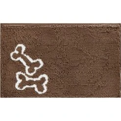 Frisco Microfiber Chenille Bones Mat