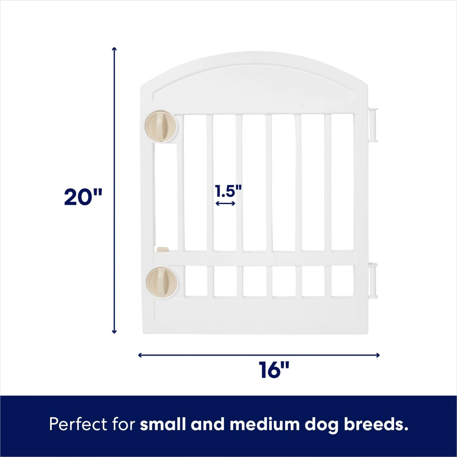 Frisco 8-Panel Plastic Exercise Dog Playpen 5 Frisco 8-Panel Plastic Exercise Dog Playpen - Image 3