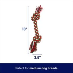 Frisco Double Knot Tri-Color Rope Fetch Dog Toy 7 Frisco Double Knot Tri-Color Rope Fetch Dog Toy -Frisco 242149 PT1. AC SS1800 V1695748358