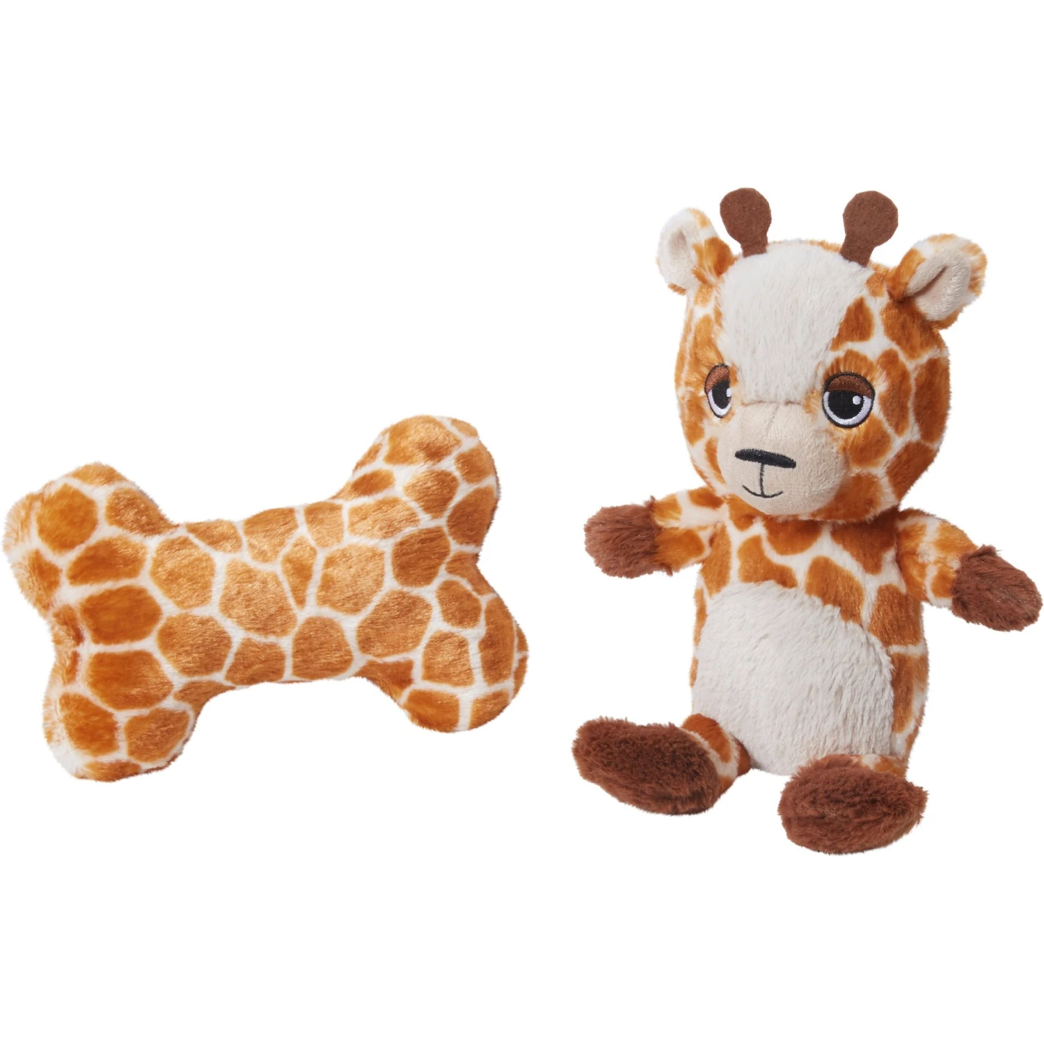 Frisco Giraffe Plush Squeaky Puppy Toy 3 Frisco Giraffe Plush Squeaky Puppy Toy