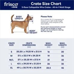 Frisco Heavy Duty All-in-1 Multi-Stage 3 Door Collapsible Wire Dog Crate 12 Frisco Heavy Duty All-in-1 Multi-Stage 3 Door Collapsible Wire Dog Crate -Frisco 247915 PT2. AC SS1800 V1611265566