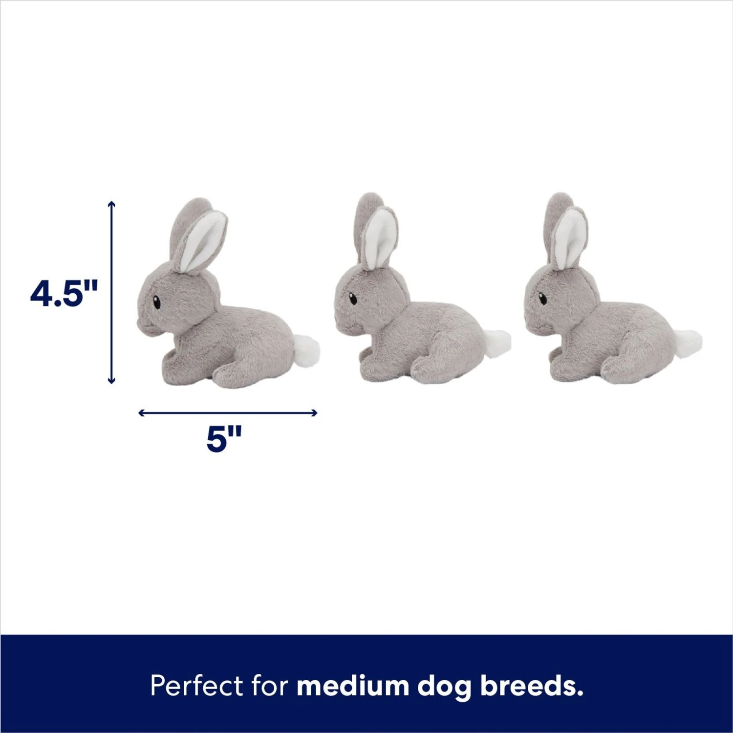 Frisco Spring Bunny Burrow Hide & Seek Plush Squeaky Dog Toy 5 Frisco Spring Bunny Burrow Hide & Seek Plush Squeaky Dog Toy - Image 3