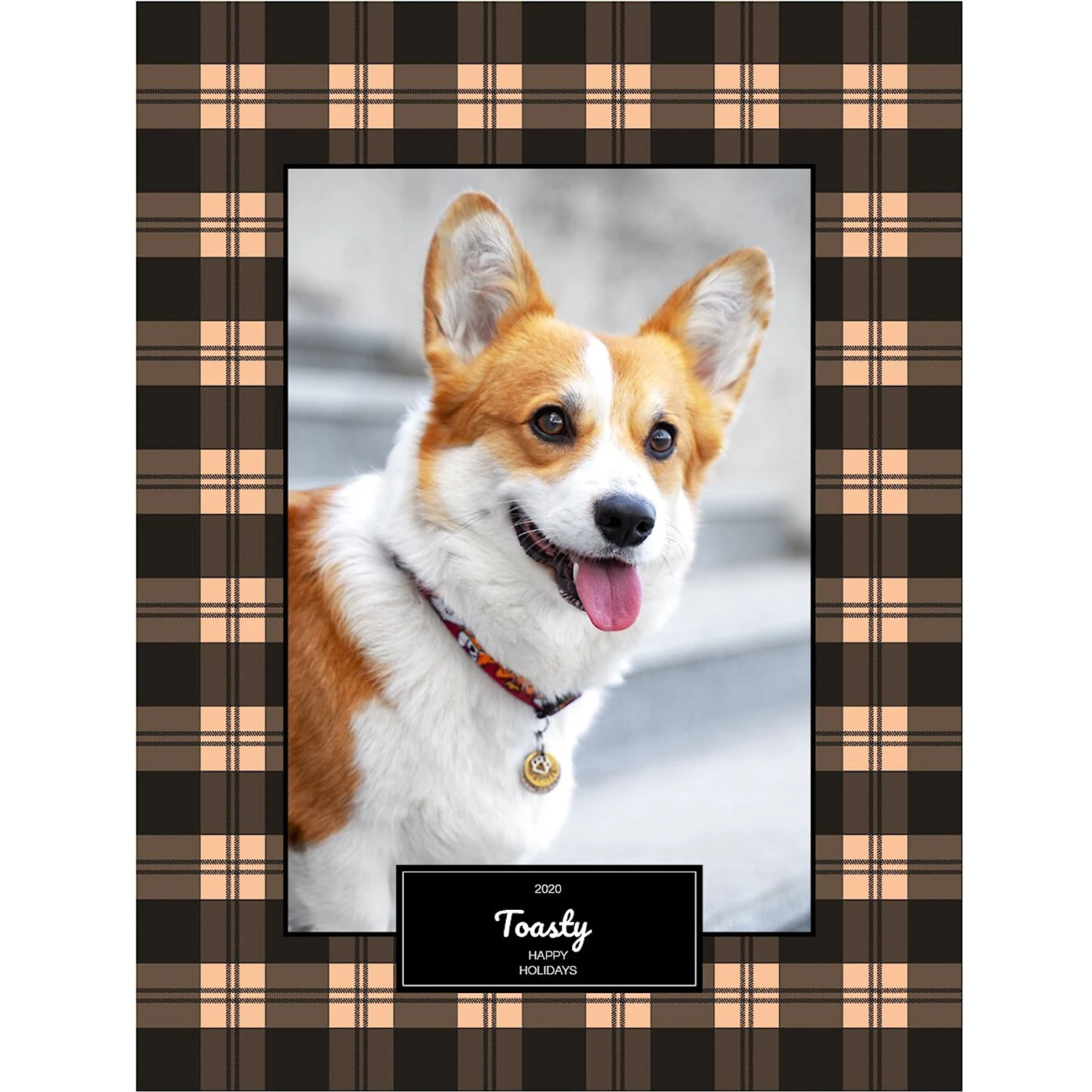 Frisco Plaid Sherpa Fleece Personalized Blanket, 60" X 80" 5 Frisco Plaid Sherpa Fleece Personalized Blanket, 60" X 80" - Image 3