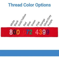 Frisco Solid Nylon Personalized Martingale Dog Collar 12 Frisco Solid Nylon Personalized Martingale Dog Collar -Frisco 249561 PT3. AC SS1800 V1603471285