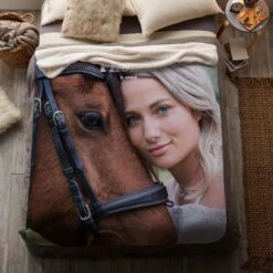 Frisco Portrait Sherpa Fleece Personalized Blanket -Frisco 250807 PT3. AC SS1800 V1610767048