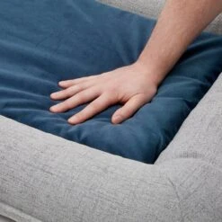 Frisco Orthopedic Personalized Bolster Dog Bed W/Removable Cover, Harbour Blue, Large 15 Frisco Orthopedic Personalized Bolster Dog Bed W/Removable Cover, Harbour Blue, Large -Frisco 252617 PT6. AC SS1800 V1604529734