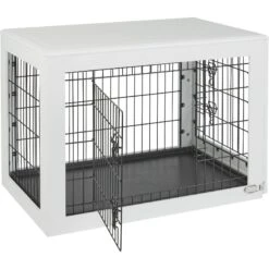 Frisco Double Door Furniture Style Dog Crate, White 11 Frisco Double Door Furniture Style Dog Crate, White -Frisco 253029 PT5. AC SS1800 V1617037661