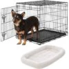 Frisco Heavy Duty Fold & Carry Single Door Collapsible Wire Dog Crate & Frisco Quilted Dog Crate Mat 1 Frisco Heavy Duty Fold & Carry Single Door Collapsible Wire Dog Crate & Frisco Quilted Dog Crate Mat -Frisco 255551 MAIN. AC SS1800 V1604096525