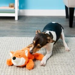 Frisco Monkey Plush Squeaky Dog Toy & Frisco Fox Plush Squeaky Dog Toy -Frisco 255597 PT4. AC SS1800 V1602702976