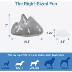 Frisco Road Trip Mountain Range Plush Squeaky Dog Toy -Frisco 262003 PT1. AC SS1800 V1622563954