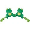 Frisco Magic Frog Plush With Rope Squeaky Dog Toy -Frisco 265606 MAIN. AC SS1800 V1620918737