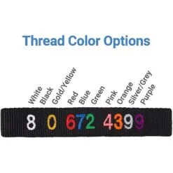 Frisco Solid Nylon Personalized Dog Leash -Frisco 270716 PT4. AC SS1800 V1628029656