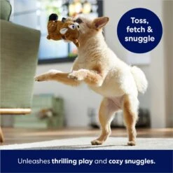 Frisco Camping Deer Plush Squeaky Dog Toy -Frisco 270997 PT5. AC SS1800 V1686579147