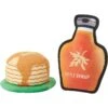 Frisco Fall Pancakes & Maple Syrup Plush Squeaky Dog Toy, 2 Count -Frisco 285627 MAIN. AC SS1800 V1629726386