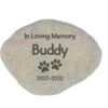 Frisco "In Loving Memory" Personalized Dog & Cat Memorial Garden Stone