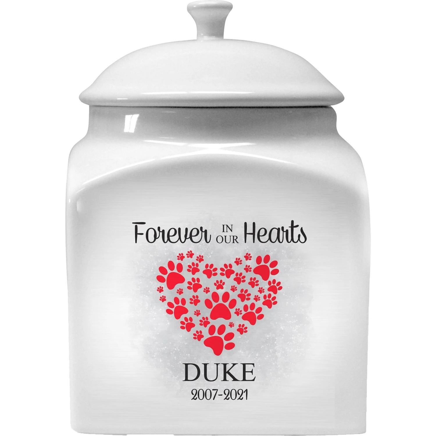 Frisco "Forever In Our Hearts" Hearts Personalized Urn 3 Frisco "Forever In Our Hearts" Hearts Personalized Urn