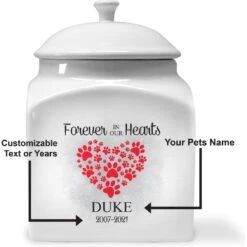 Frisco "Forever In Our Hearts" Hearts Personalized Urn 10 Frisco "Forever In Our Hearts" Hearts Personalized Urn -Frisco 287040 PT4. AC SS1800 V1633702676