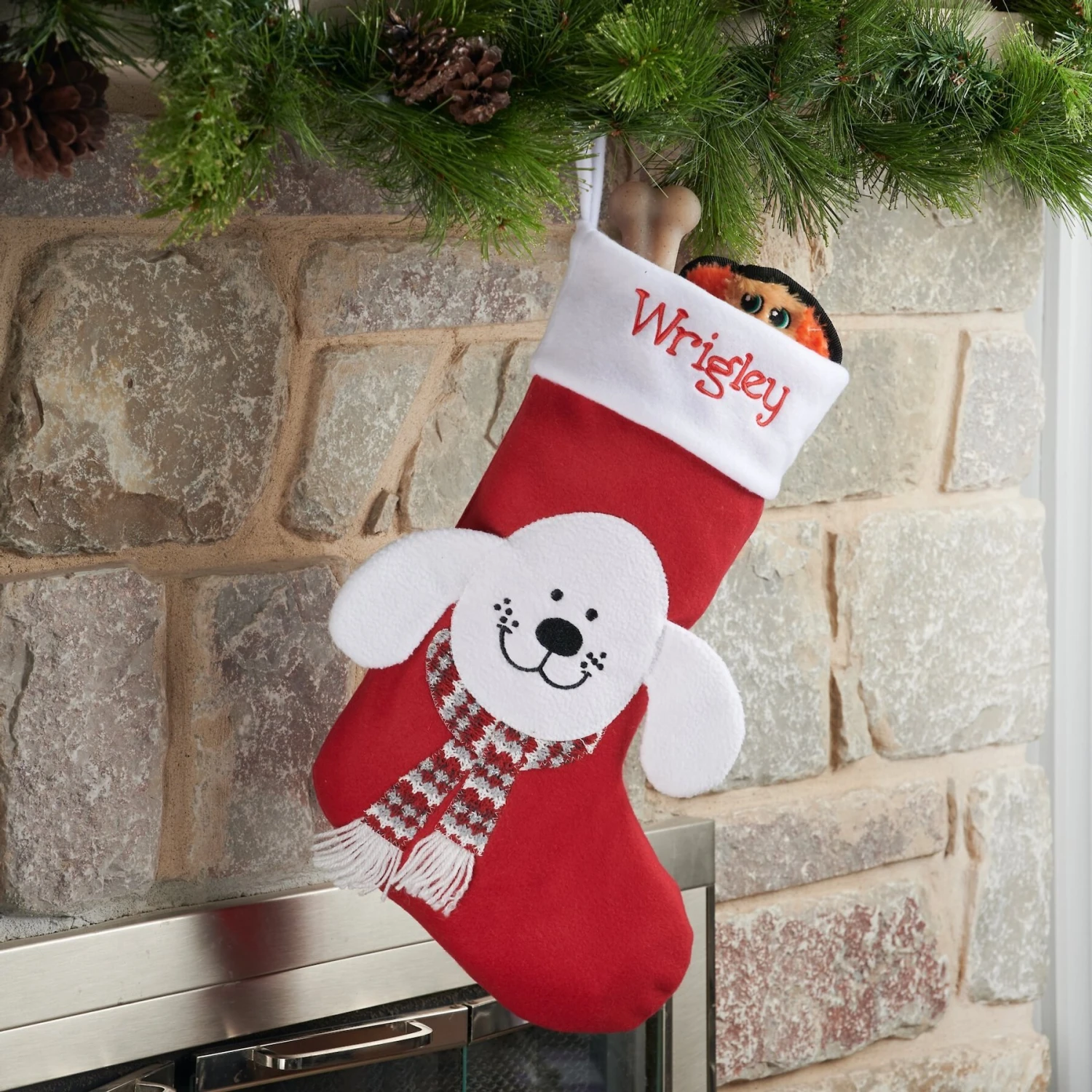 Frisco Holiday Personalized Dog Stocking 4 Frisco Holiday Personalized Dog Stocking - Image 2