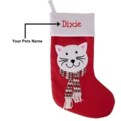 Frisco Holiday Personalized Cat Stocking -Frisco 295075 PT3. AC SS1800 V1634657002