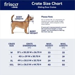 Frisco Heavy Duty Enhanced Lock Sliding Double Door Fold & Carry Wire Dog Crate & Mat Kit, 54 Inch 11 Frisco Heavy Duty Enhanced Lock Sliding Double Door Fold & Carry Wire Dog Crate & Mat Kit, 54 Inch -Frisco 297463 PT2. AC SS1800 V1633114604