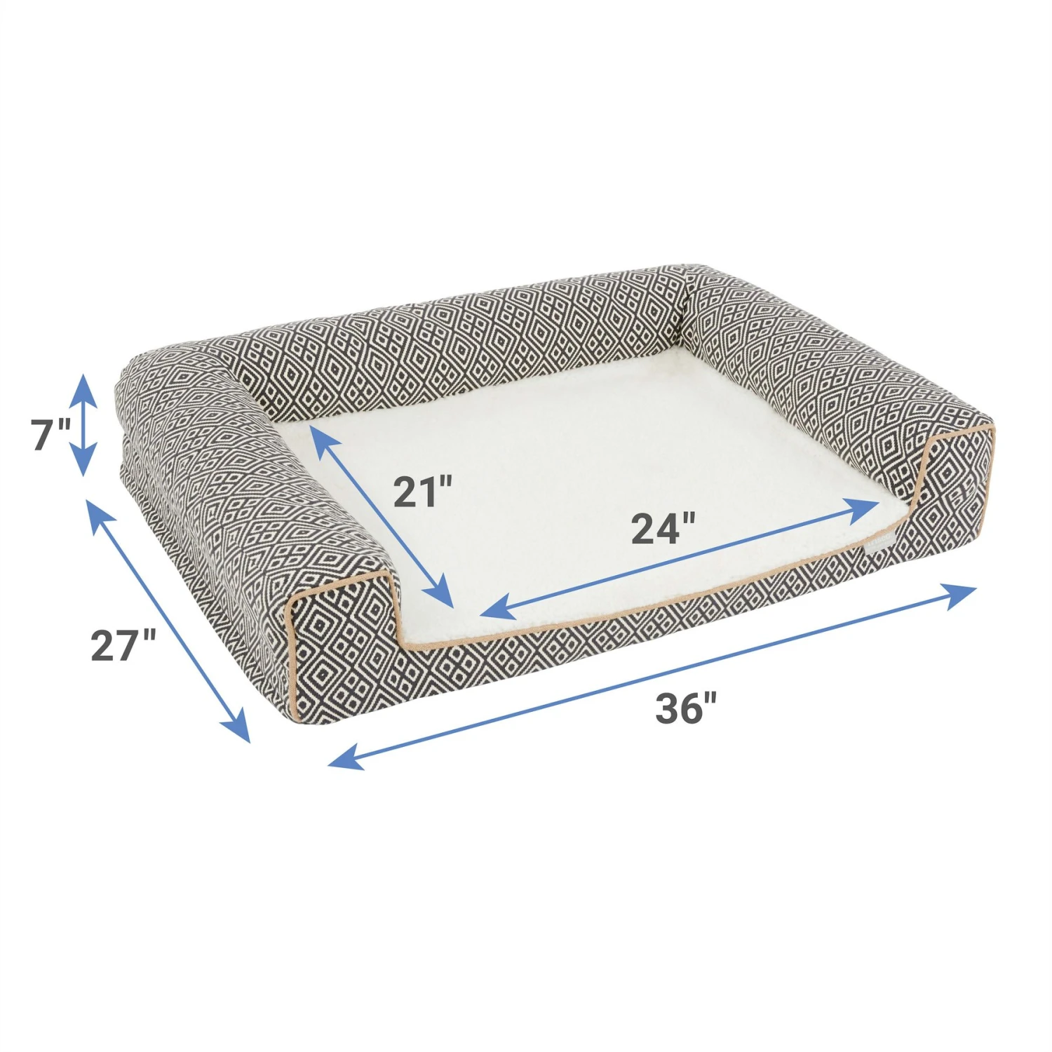 Frisco Boho Modern Couch Dog & Cat Bed 4 Frisco Boho Modern Couch Dog & Cat Bed - Image 2