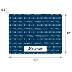 Frisco Mudcloth Personalized Dog & Cat Placemat -Frisco 299552 PT3. AC SS1800 V1636120356