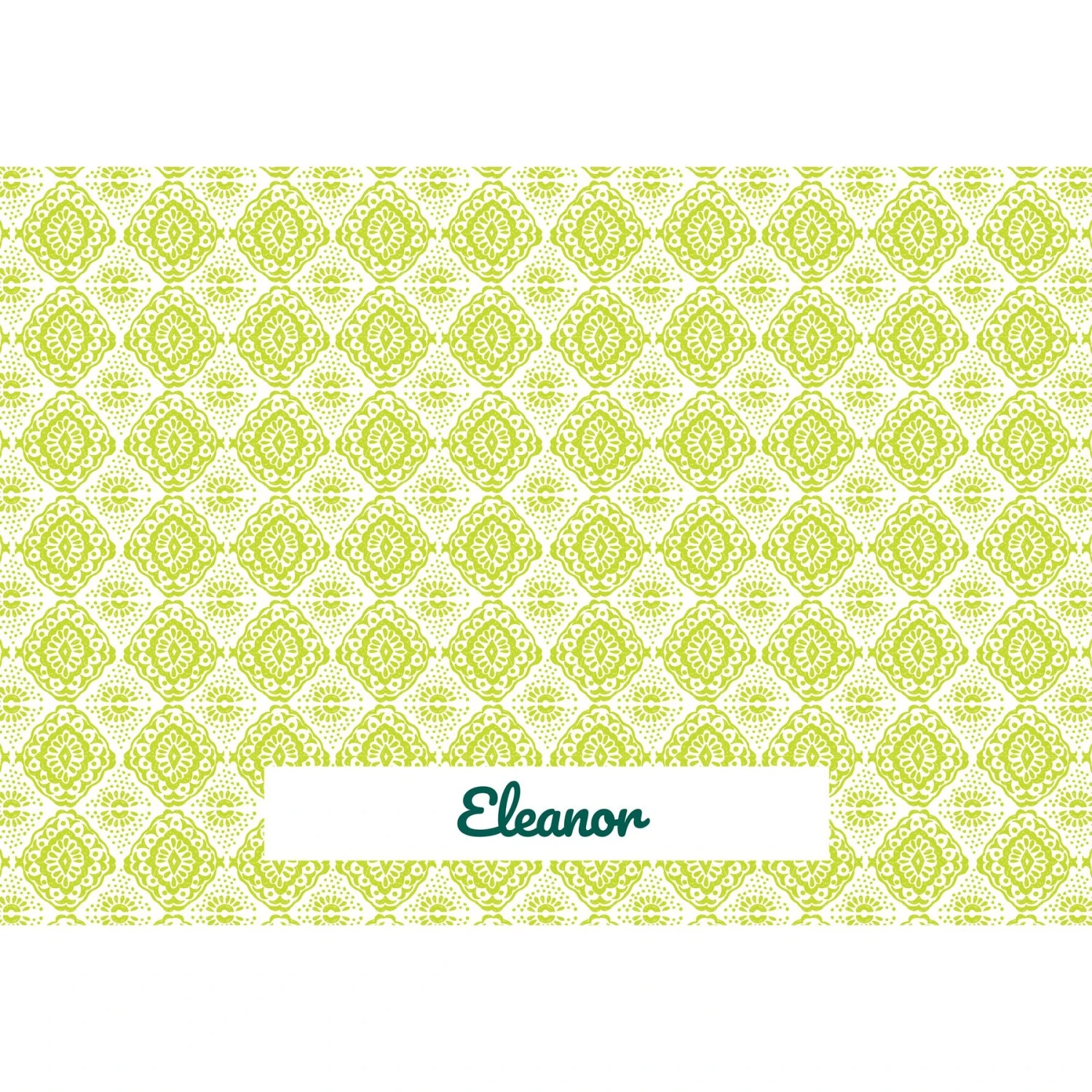 Frisco Boho Damask Personalized Dog & Cat Placemat 5 Frisco Boho Damask Personalized Dog & Cat Placemat - Image 3