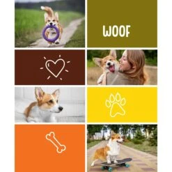 Frisco Personalized Woof Canvas Poster With Wood Hanger, 16" X 20" 7 Frisco Personalized Woof Canvas Poster With Wood Hanger, 16" X 20" -Frisco 300964 PT2. AC SS1800 V1636048472