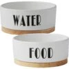 Frisco Ceramic Water Dog & Cat Bowl With Wood Base & Frisco Ceramic Food Dog & Cat Bowl With Wood Base 2 Frisco Ceramic Water Dog & Cat Bowl With Wood Base & Frisco Ceramic Food Dog & Cat Bowl With Wood Base -Frisco 302424 MAIN. AC SS1800 V1623063765