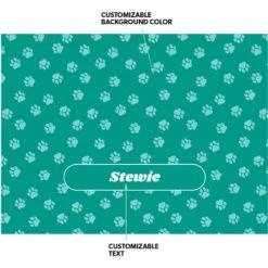 Frisco Personalized Paws Sherpa Cat & Dog Blanket, 30" X 40" -Frisco 303840 PT3. AC SS1800 V1637609810