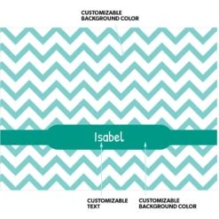 Frisco Personalized Subtle Chevron Soft Fleece Cat & Dog Blanket, 30" X 40" -Frisco 304003 PT3. AC SS1800 V1637609187