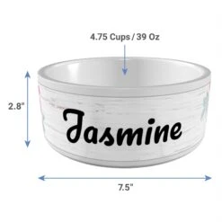 Frisco Personalized Rustic Ceramic Dog Bowl, 4.75-cup, 38oz 8 Frisco Personalized Rustic Ceramic Dog Bowl, 4.75-cup, 38oz -Frisco 306764 PT3. AC SS1800 V1636036401