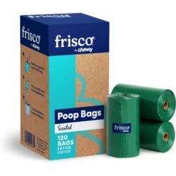 Frisco Traffic Leash With Padded Handles & Poop Bag Dispenser & Frisco Refill Dog Poop Bags Made With 50% Recycled Packaging -Frisco 319512 PT1. AC SS1800 V1683212084