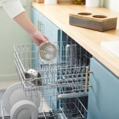 Frisco Premium Stainless Steel Double Diner Dog & Cat Bowl, Black -Frisco 331532 PT6. AC SS1800 V1657656874