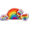 Frisco Pride Rainbow Hide & Seek Puzzle Plush Squeaky Dog Toy -Frisco 331673 MAIN. AC SS1800 V1649085392
